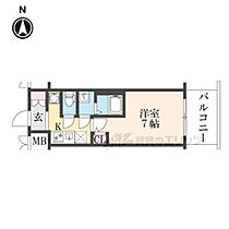 京都府京都市南区東九条南石田町（賃貸マンション1K・2階・23.63㎡） その2