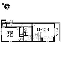 京都府京都市南区吉祥院嶋樫山町（賃貸アパート1LDK・1階・49.80㎡） その2