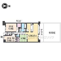 京都府京都市山科区竹鼻立原町（賃貸マンション3LDK・1階・70.45㎡） その2