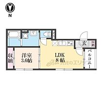 京都府京都市伏見区深草飯食町（賃貸アパート1LDK・2階・29.70㎡） その2