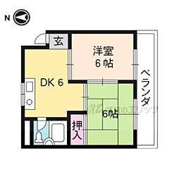 🉐敷金礼金0円！🉐京都地下鉄東西線 東野駅 徒歩12分