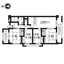 間取図画像 4LDK