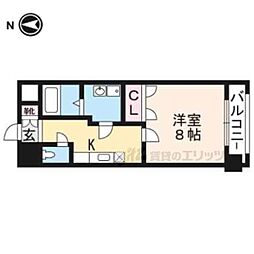 Maison・Belong 1Kの間取図画像