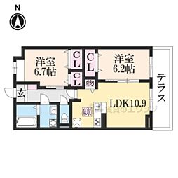 京阪本線 淀駅 徒歩33分