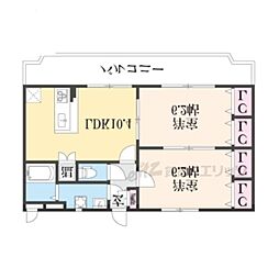 SAISEI 2LDKの間取図画像