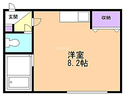 間取図画像 ワンルーム