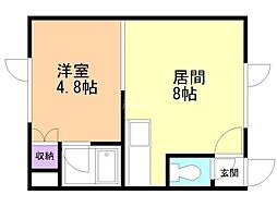 ハイツ銀河 2階