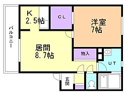 ラピュタルーチェ 1階