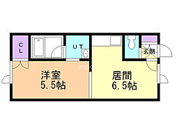 大学ハイツ2 1階