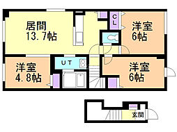 メゾン東陽III 2階