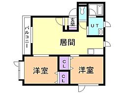 パークアベニュー7 1階/1-D