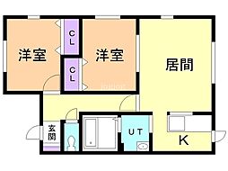 ドリームインリバーサイド 2階/201