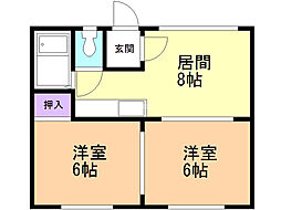 グローリヤハイムI 2階