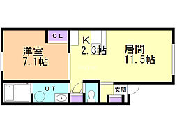 エスポワール 2階/202