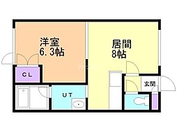 コーポプリムラI 2階