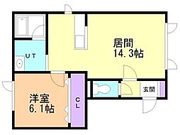 フェリーチェ B 2階