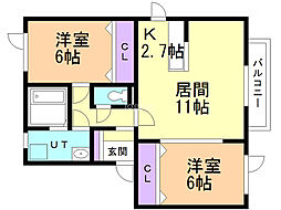 Aspen House 2階/201