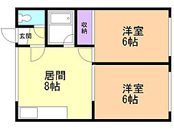 蘭ハイツ 1階