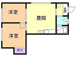 山岸第3ハイツ 1階