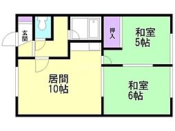 松尾マンション1号棟 2階/2-10