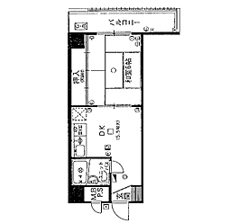 間取図画像 1DK