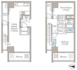 間取図画像 1SLDK