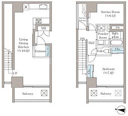 間取図画像 1SLDK