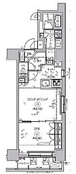 RELUXIA本所吾妻橋III 1LDKの間取図画像