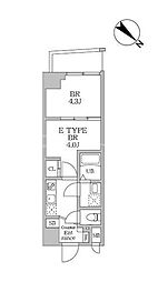 ルネサンスコート京成曳舟 2Kの間取図画像
