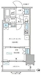 江東区大島4丁目マンション 1DKの間取図画像