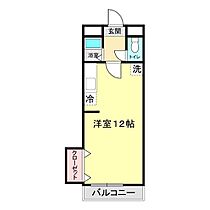 ウェルスF 102 ｜ 山口県下関市川中豊町6丁目1-33（賃貸アパート1R・1階・25.20㎡） その2