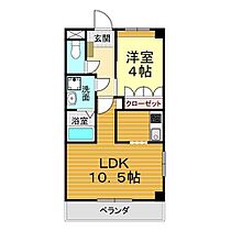 山口県下関市長府川端2丁目6-10（賃貸アパート1LDK・2階・36.00㎡） その2