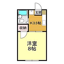 HillsideCottage キャロル 101 ｜ 山口県下関市山の田中央町17-20（賃貸アパート1K・1階・23.13㎡） その2