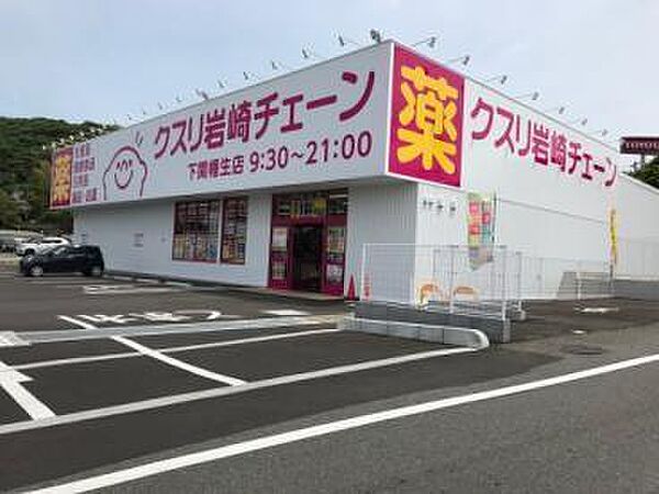 画像29:クスリ岩崎チェーン下関幡生店(366m)