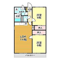 山口県下関市東観音町22-6（賃貸アパート2LDK・3階・58.59㎡） その2