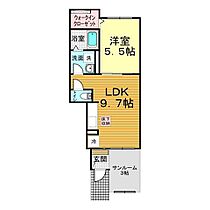 山口県下関市彦島西山町4丁目1-23（賃貸アパート1LDK・1階・40.11㎡） その2