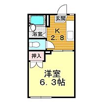 山口県下関市椋野町1丁目27-40（賃貸アパート1K・1階・21.21㎡） その2