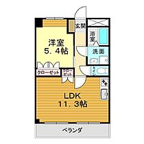 山口県下関市一の宮住吉3丁目6-60（賃貸アパート1LDK・2階・41.04㎡） その2