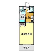 プランドール大学町 103 ｜ 山口県下関市大学町3丁目5-22（賃貸アパート1K・1階・26.88㎡） その2