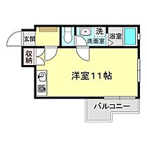 エトワール山の田 203 ｜ 山口県下関市山の田東町1-7（賃貸マンション1R・2階・28.50㎡） その2