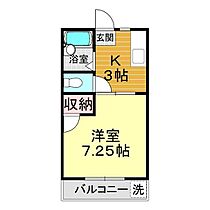 ハイツジュネス 1C ｜ 山口県下関市幡生町2丁目15-15（賃貸アパート1K・1階・23.18㎡） その2