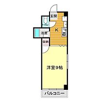 エトワールハイランド 301 ｜ 山口県下関市山の田本町10-15（賃貸マンション1K・3階・24.90㎡） その2