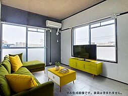 秀ハイツ 30 3階2Kのリビング/ダイニング