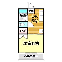 メゾン・ド・ジュン 201 ｜ 山口県下関市幡生本町30-1（賃貸アパート1DK・2階・23.00㎡） その2