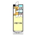 グランドヒルズF-14階2.5万円