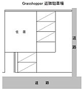 近隣駐車場配置図