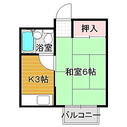 第2秋野ビルの間取図画像