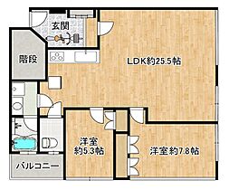 アヴェニール戸田 312 ｜ 埼玉県戸田市下前１丁目1-11（賃貸マンション2LDK・3階・79.76㎡） その2