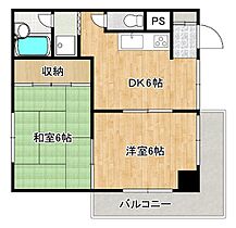 ホワイトエデン 503 ｜ 埼玉県川口市幸町２丁目2-22（賃貸マンション2DK・5階・40.93㎡） その2