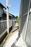 ベランダ南向き